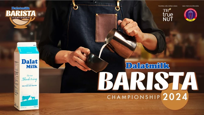 Khởi động cuộc thi thường niên pha chế chuyên nghiệp Dalatmilk Barista Championship 2024 với nhiều điểm mới, hấp dẫn - Ảnh 1.